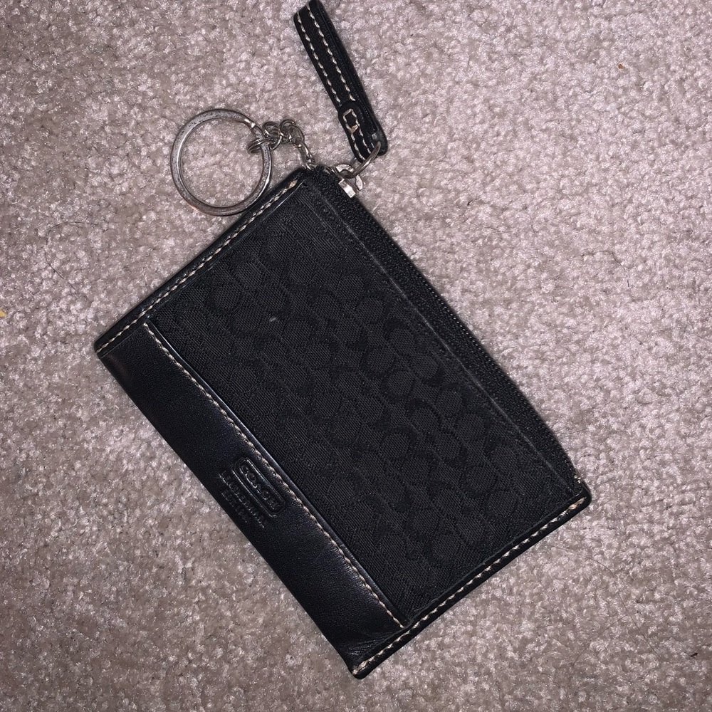 Coach coin pouch keychain